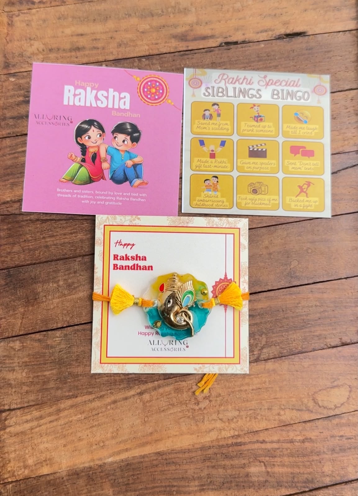 Ganesh Resin Rakhi