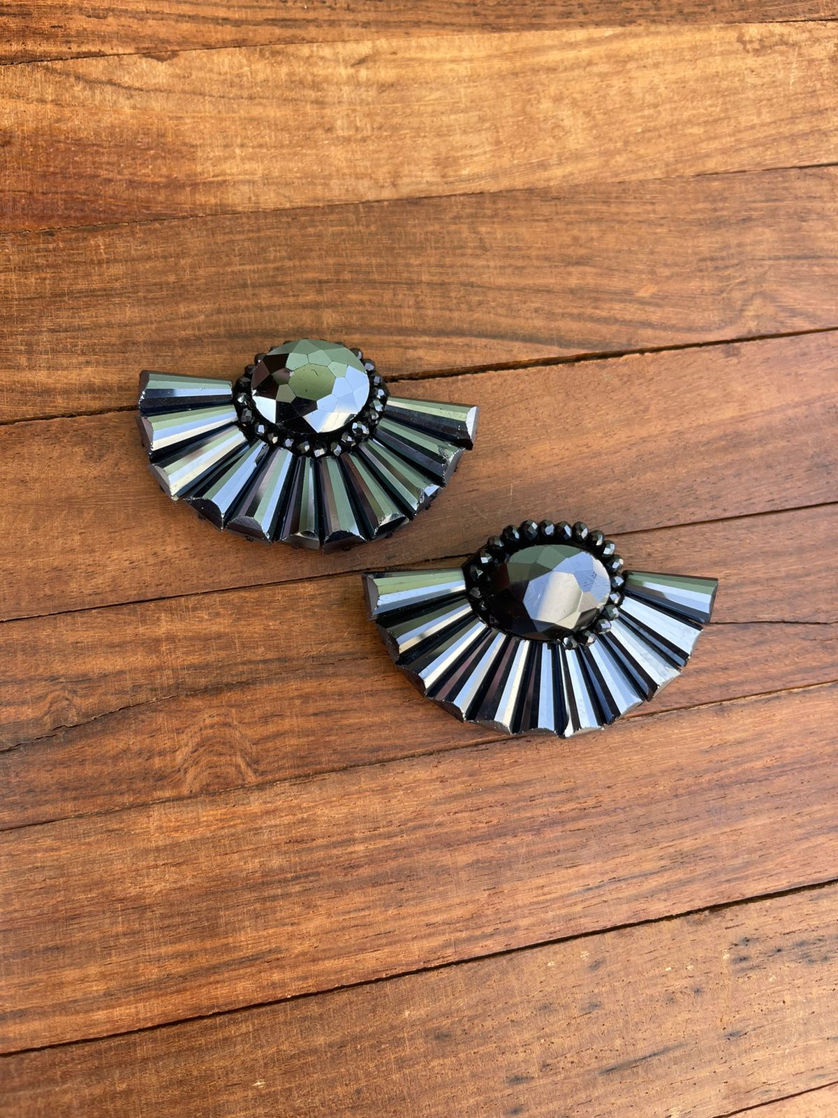 Half moon cocktail earrings - Alluring Accessories