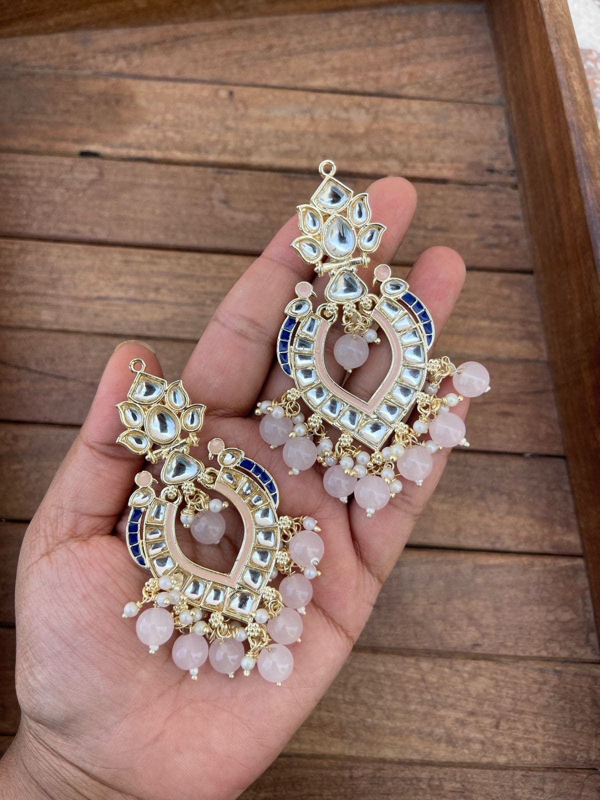 Parrot Kundan Meenakari earrings - Alluring Accessories