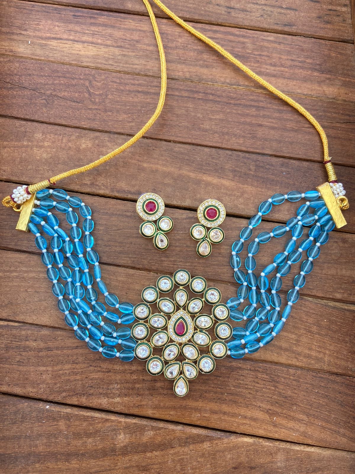 999 monalisa beads choker - Alluring Accessories