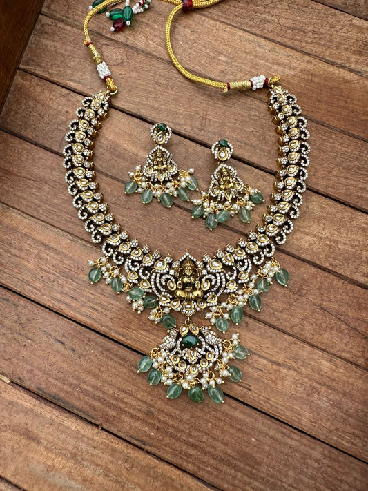 Affordable lakshmi parrot victorian necklace - Alluring Accessories