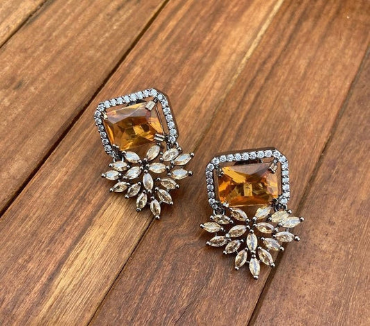 Affordable zircon earrings - Alluring Accessories