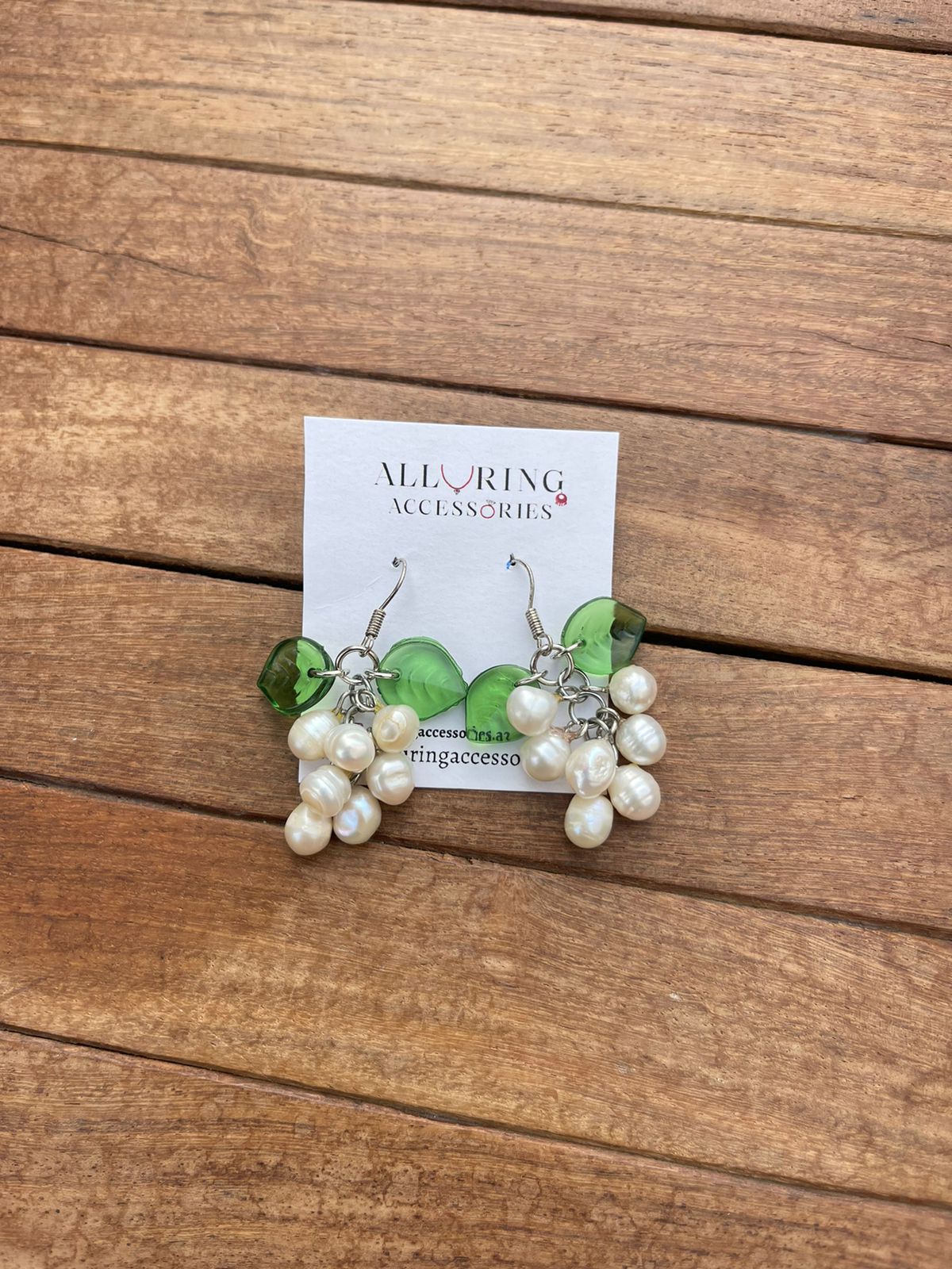 Bunch of pearl grape earrings - Alluring Accessories