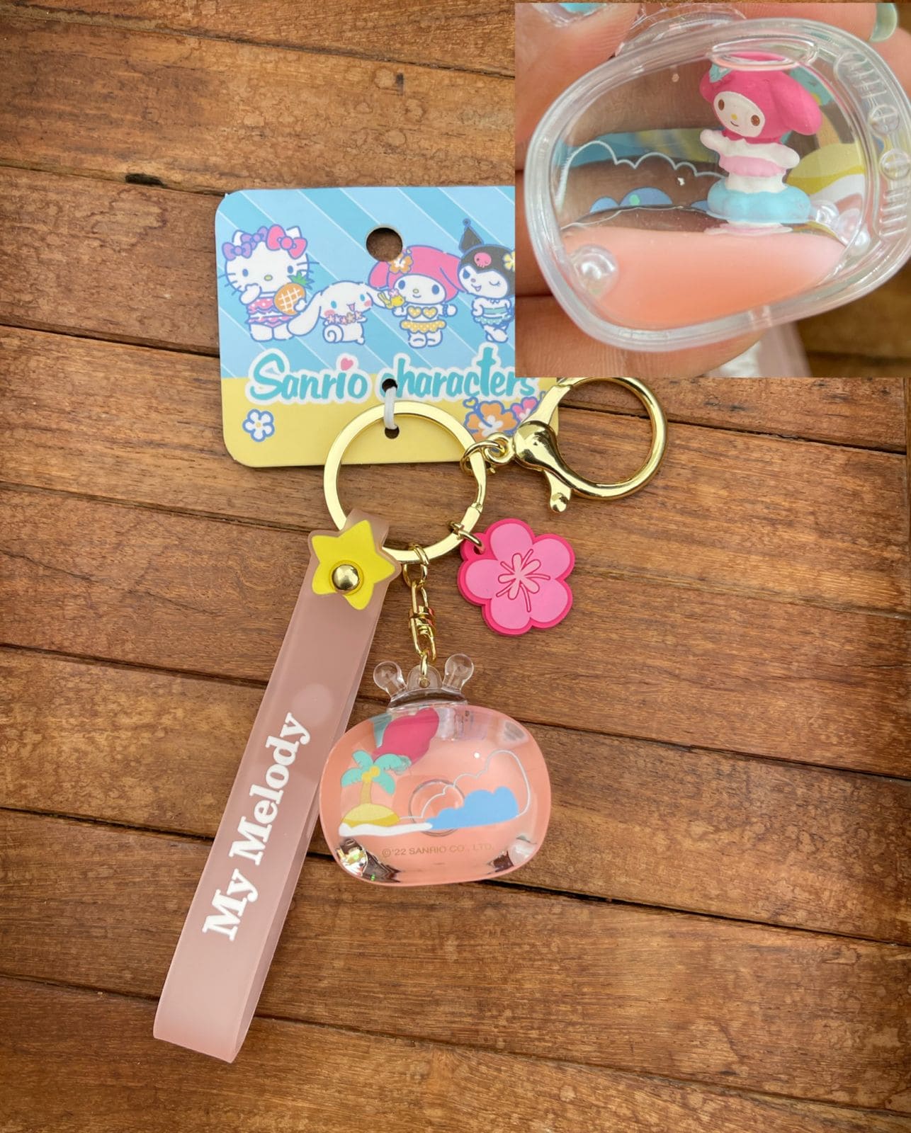 Cartoon water keychains - Alluring Accessories