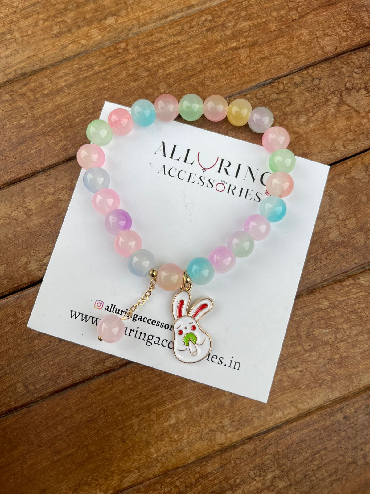 Charm beaded bracelets design2 - Alluring Accessories