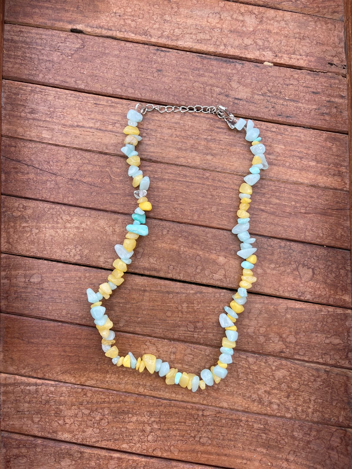 Crystal beaded colourful necklace - Alluring Accessories