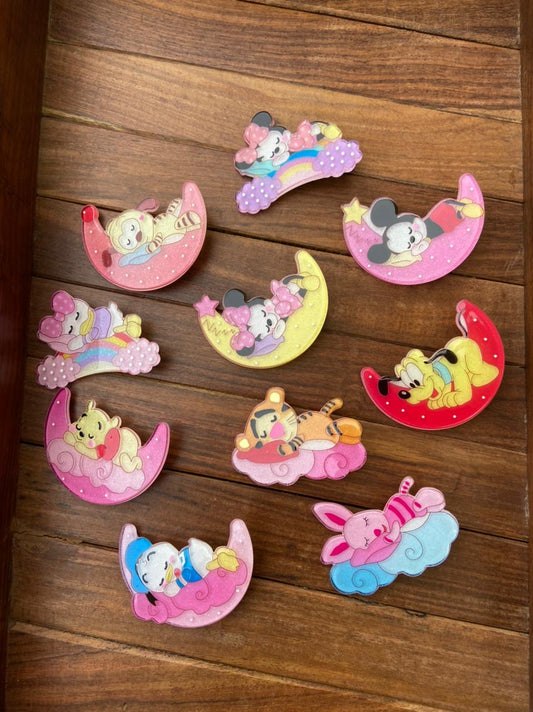 Cute Sleeping Cartoon clips - Alluring Accessories