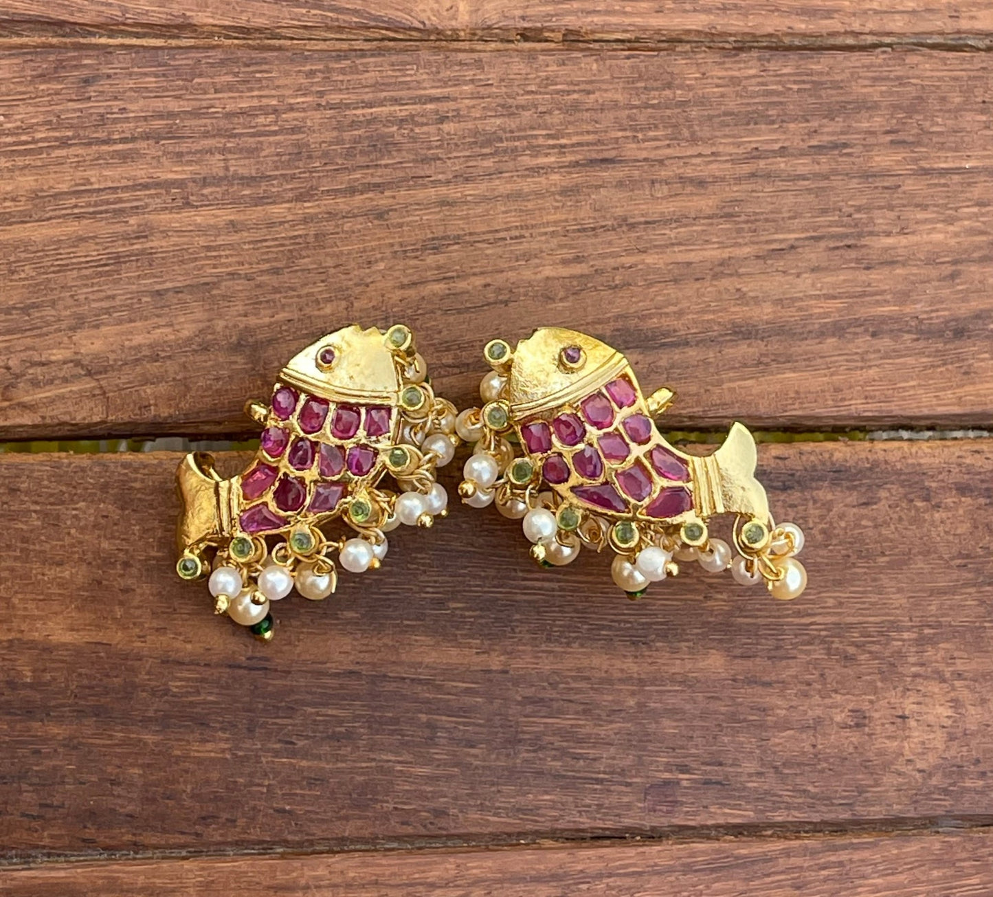 Fish kemp earrings - Alluring Accessories