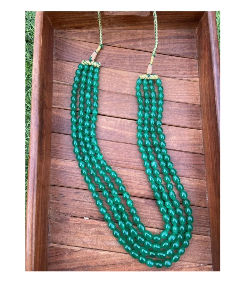 Four layered beads necklace - Alluring Accessories