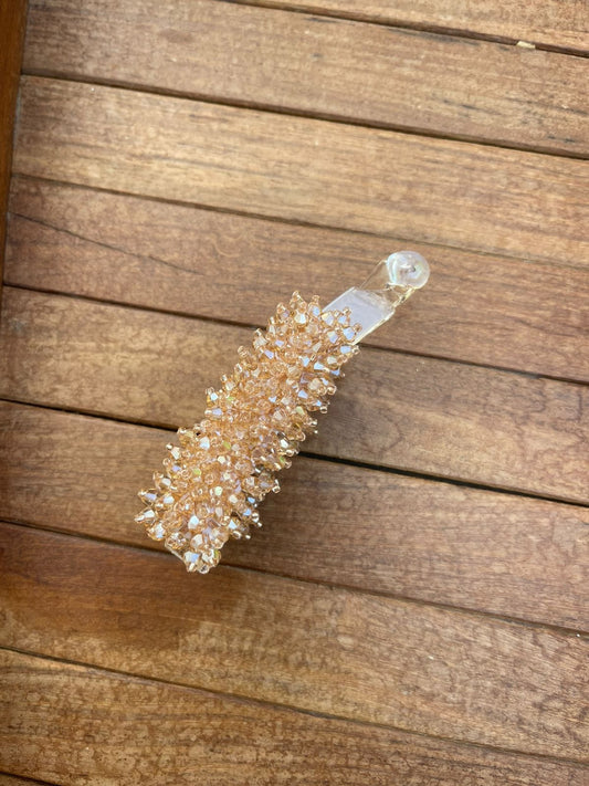 Full of crystal partwear banana clip - Alluring Accessories