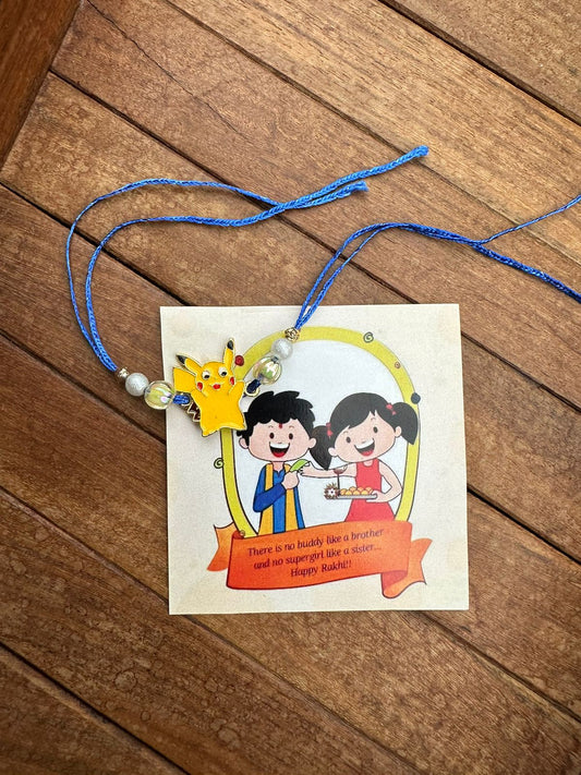 Kids rakhi pikachu - Alluring Accessories