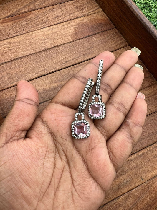 Créoles longues en zircon