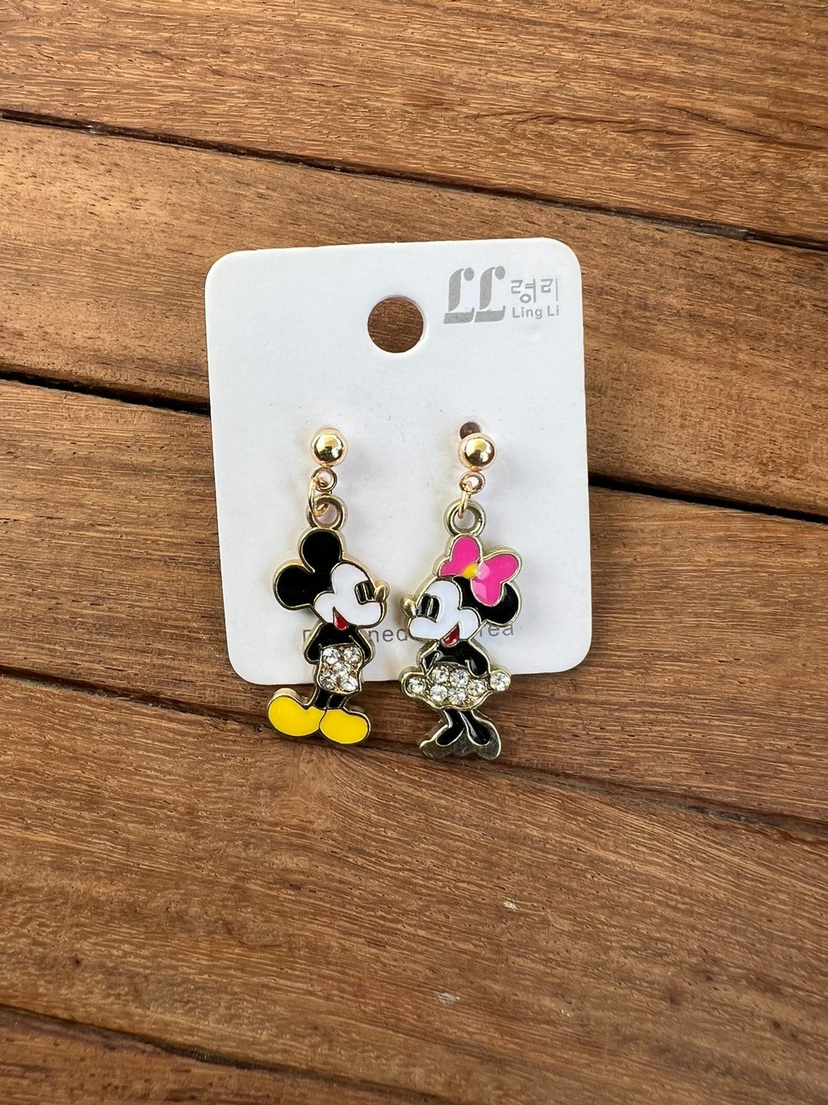 Mickey Minnie Earrings