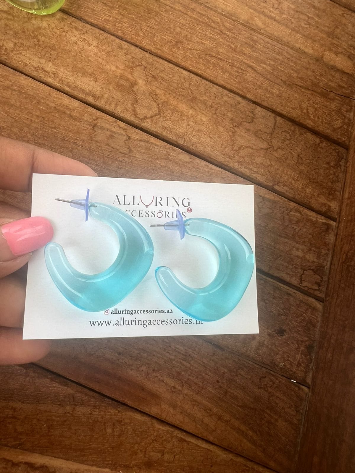 Neon hoops - Alluring Accessories