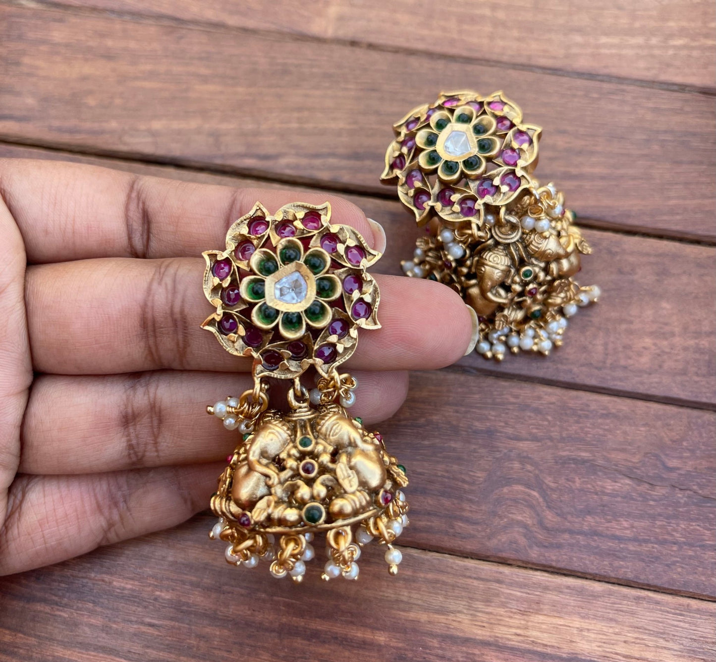 Our favourite Ganesh jhumkas - Alluring Accessories