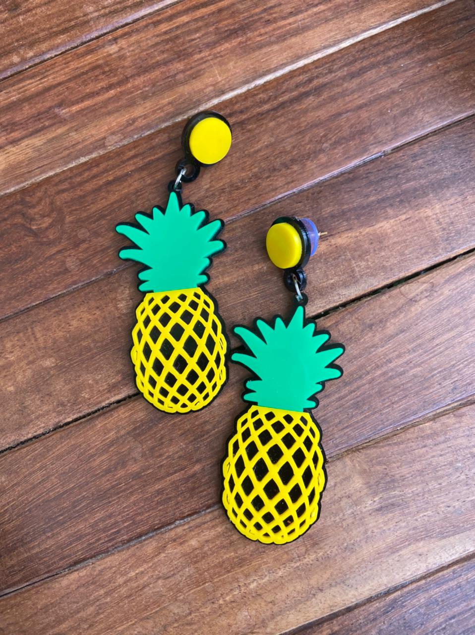 Quirky Pineapple earrings