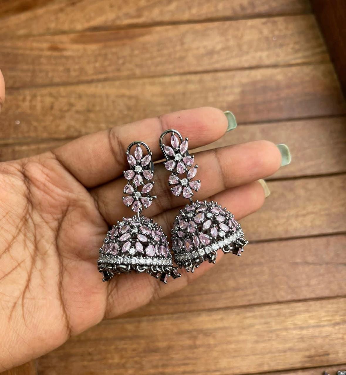 Revolving jhumkas (surprise sale) - Alluring Accessories