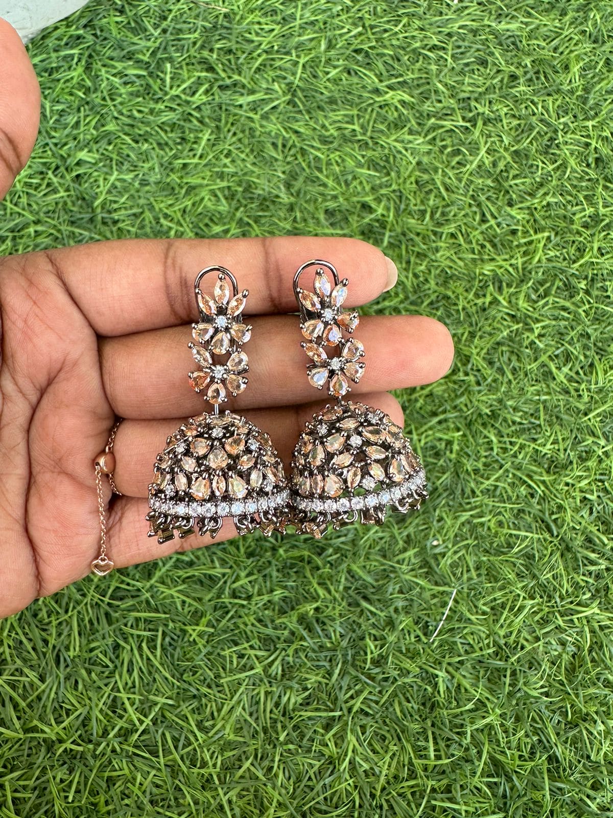 Revolving jhumkas (surprise sale) - Alluring Accessories