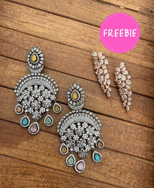 Seven flower zircon with freebie - Alluring Accessories