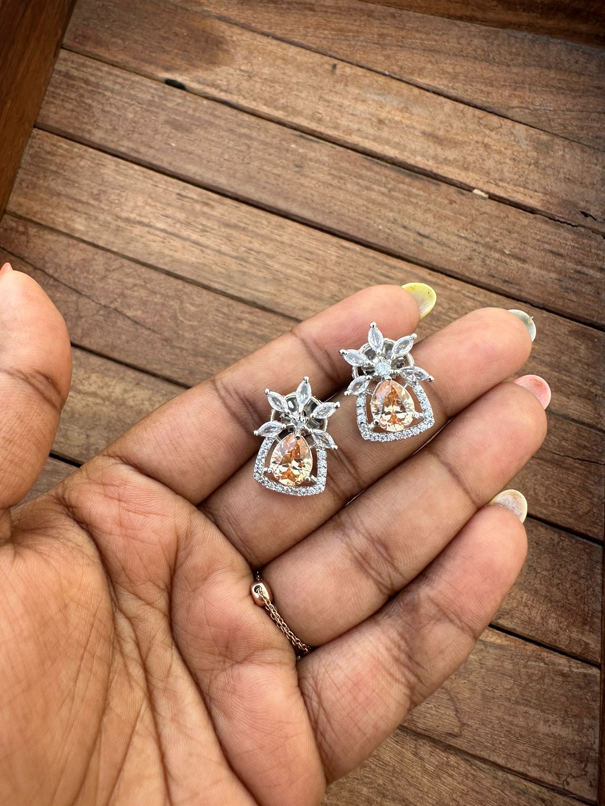 Small affordable zircon studs - Alluring Accessories