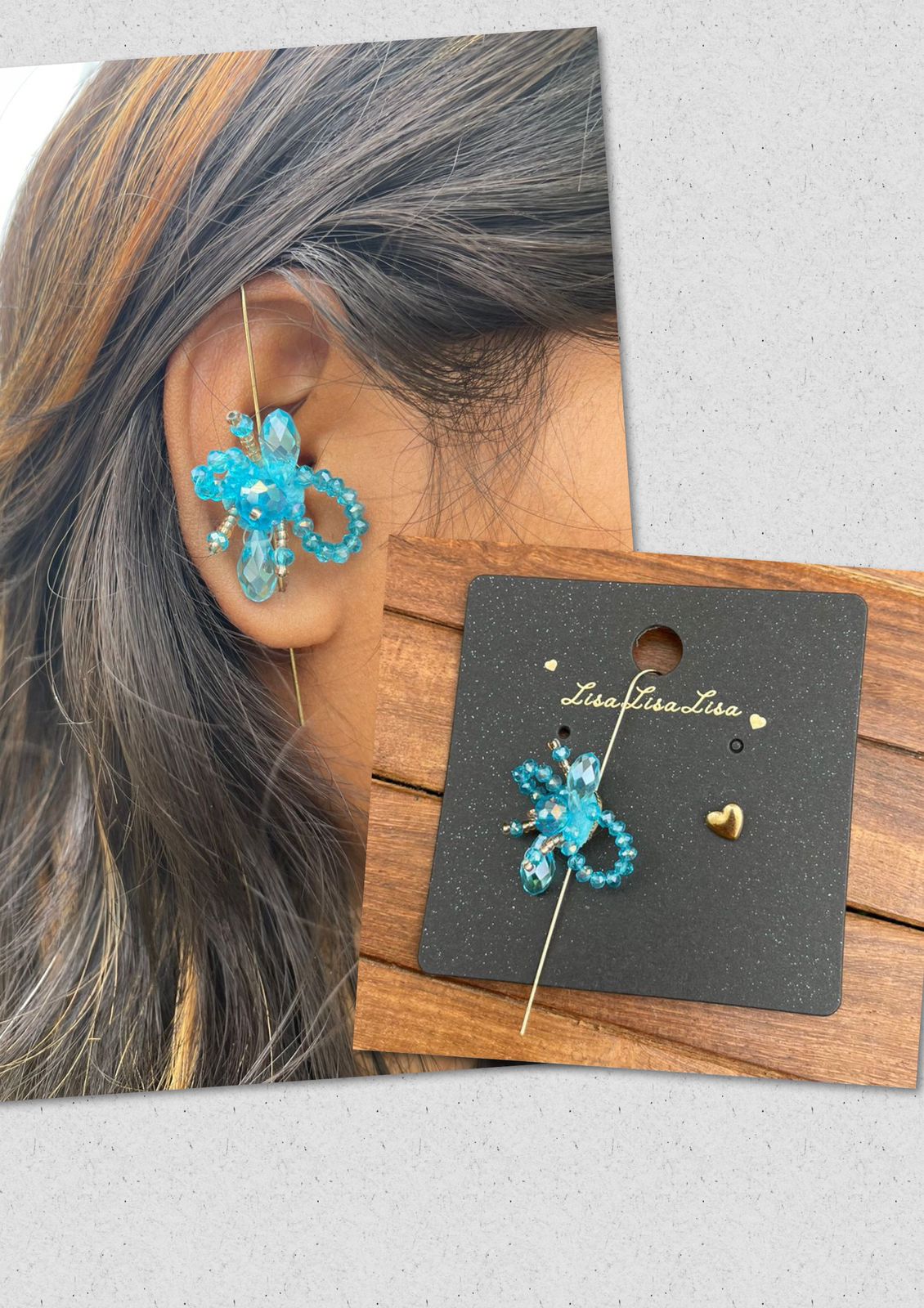 Boucles d'oreilles style Sui Daaga