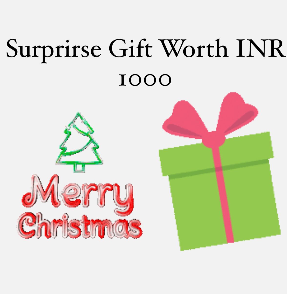 Surprise christmas special secret santa gift INR 1000 worth - Alluring Accessories