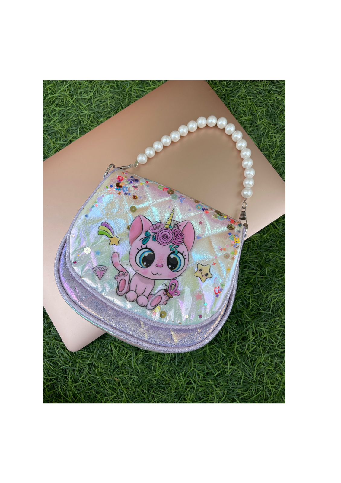 Unicorn pearl sling bag - Alluring Accessories